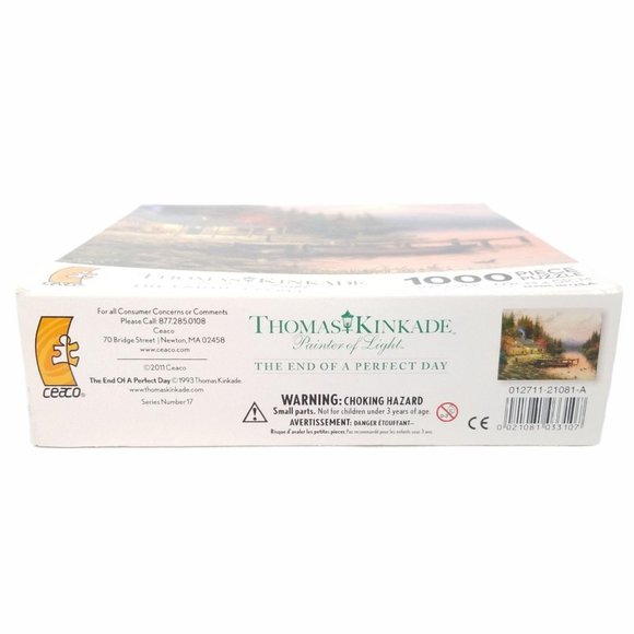 Ceaco Jigsaw Puzzle Thomas Kinkade 1000 Piece - Picture 7 of 7